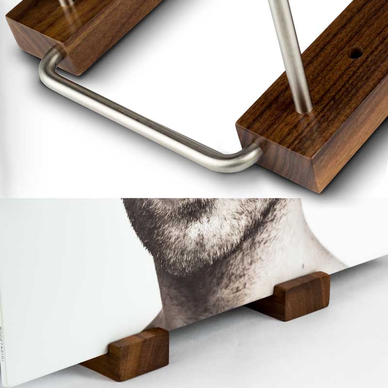 Optage Audio collection holder rear and front