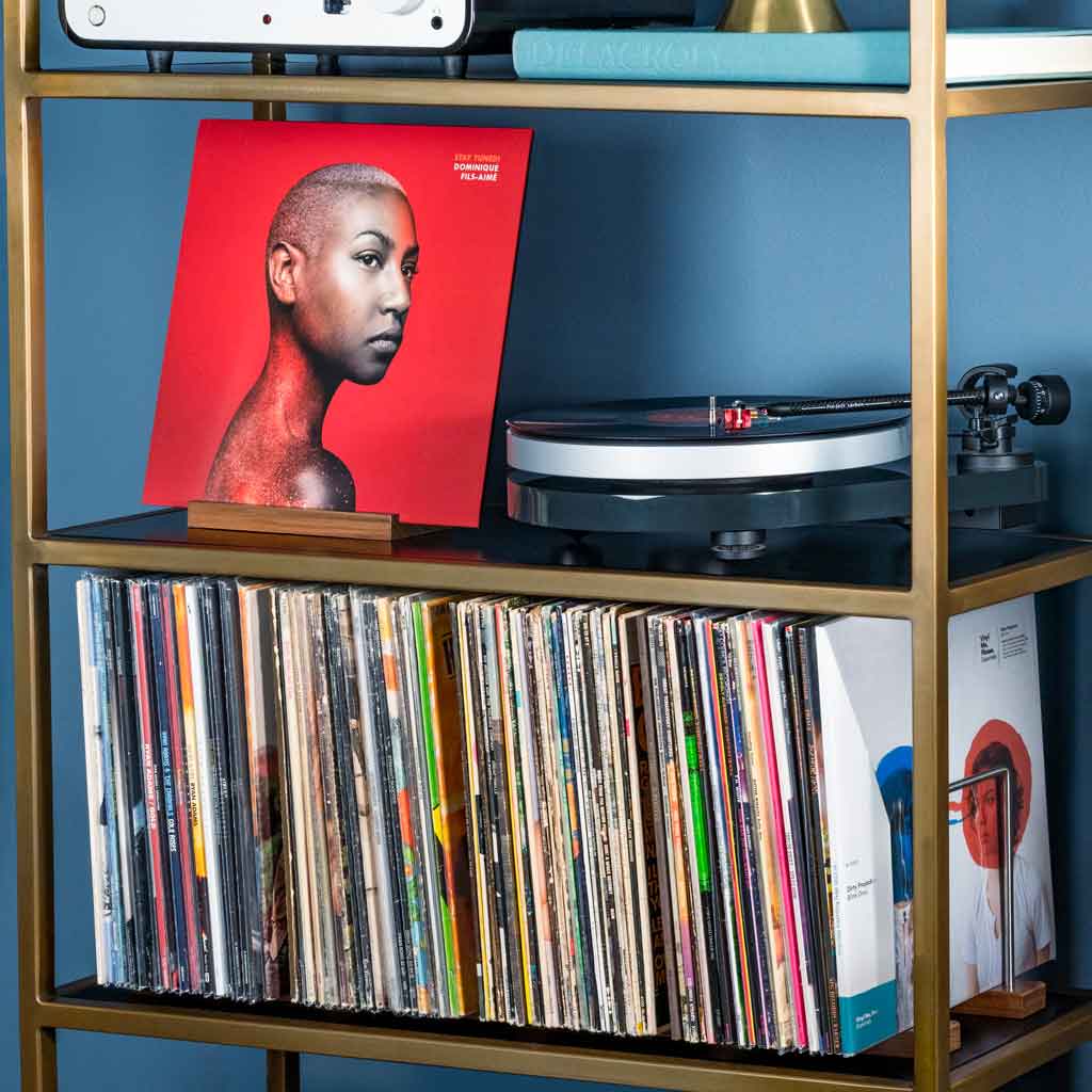 optage audio extended holder gold shelf