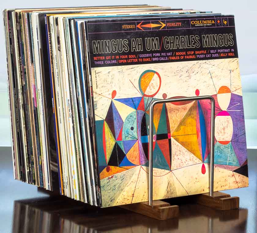 Optage Audio record collection holder