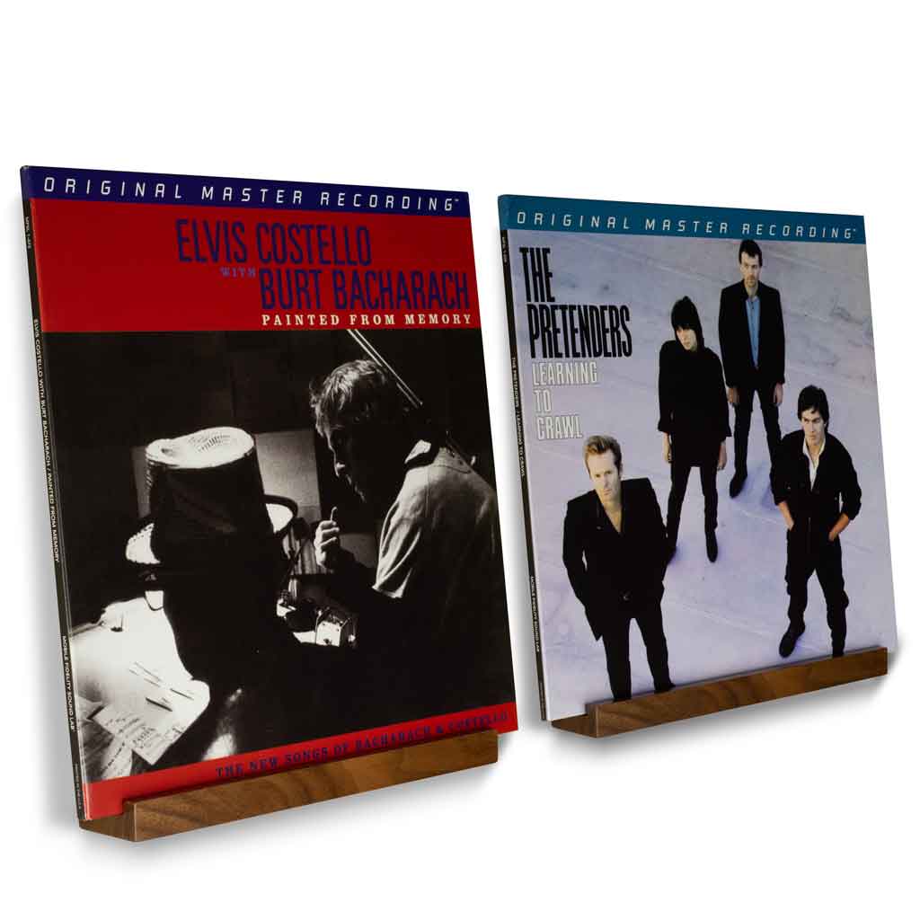 optage audio 2-pack record shelf display