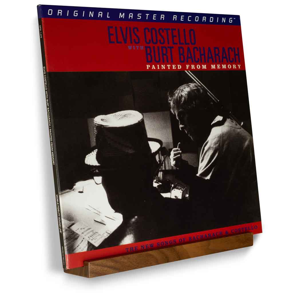 optage audio record shelf